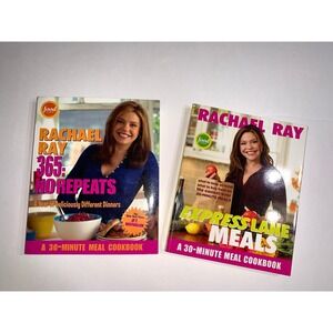 Rachael Ray Cookbook Bundle 365 No Repeats Express Lane Meals 30 Minute‎